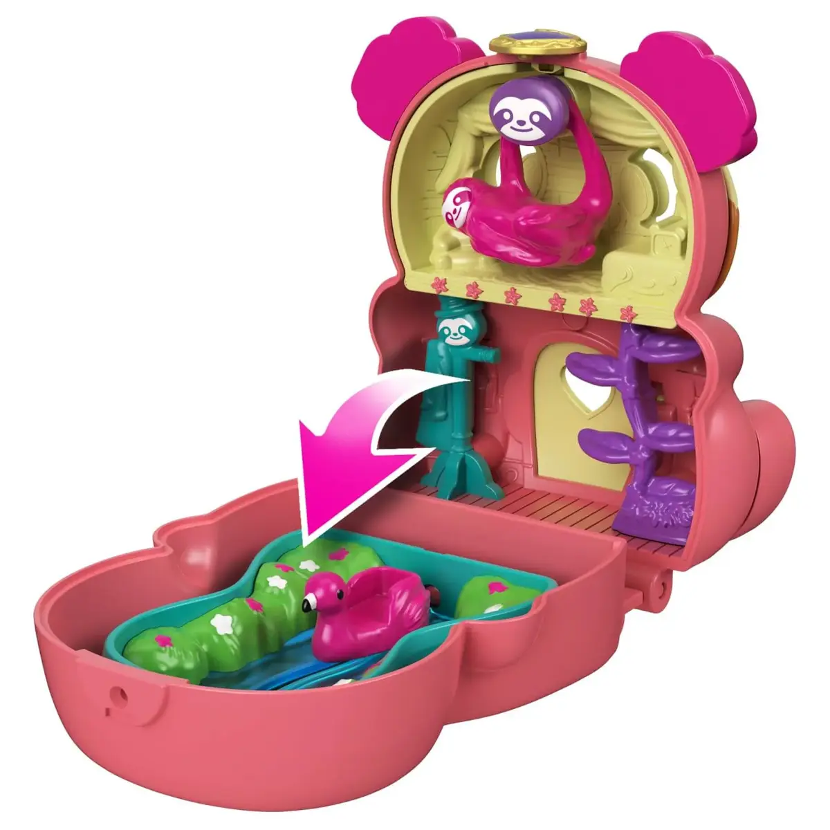 Polly Pocket Çift Taraflı Eğlence Micro Oyun Setleri