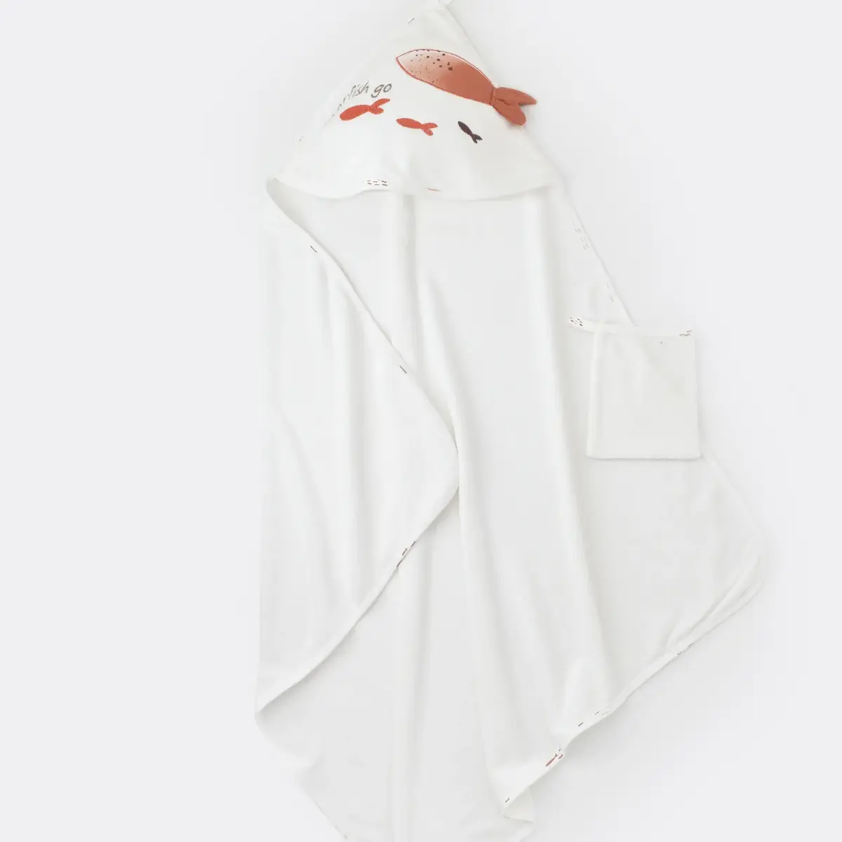 Bibaby Organik Havlu Magic Starfish Latte