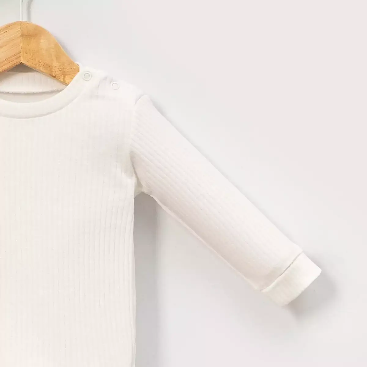 Angeltouch Sweatshirt Raporlu Ekru