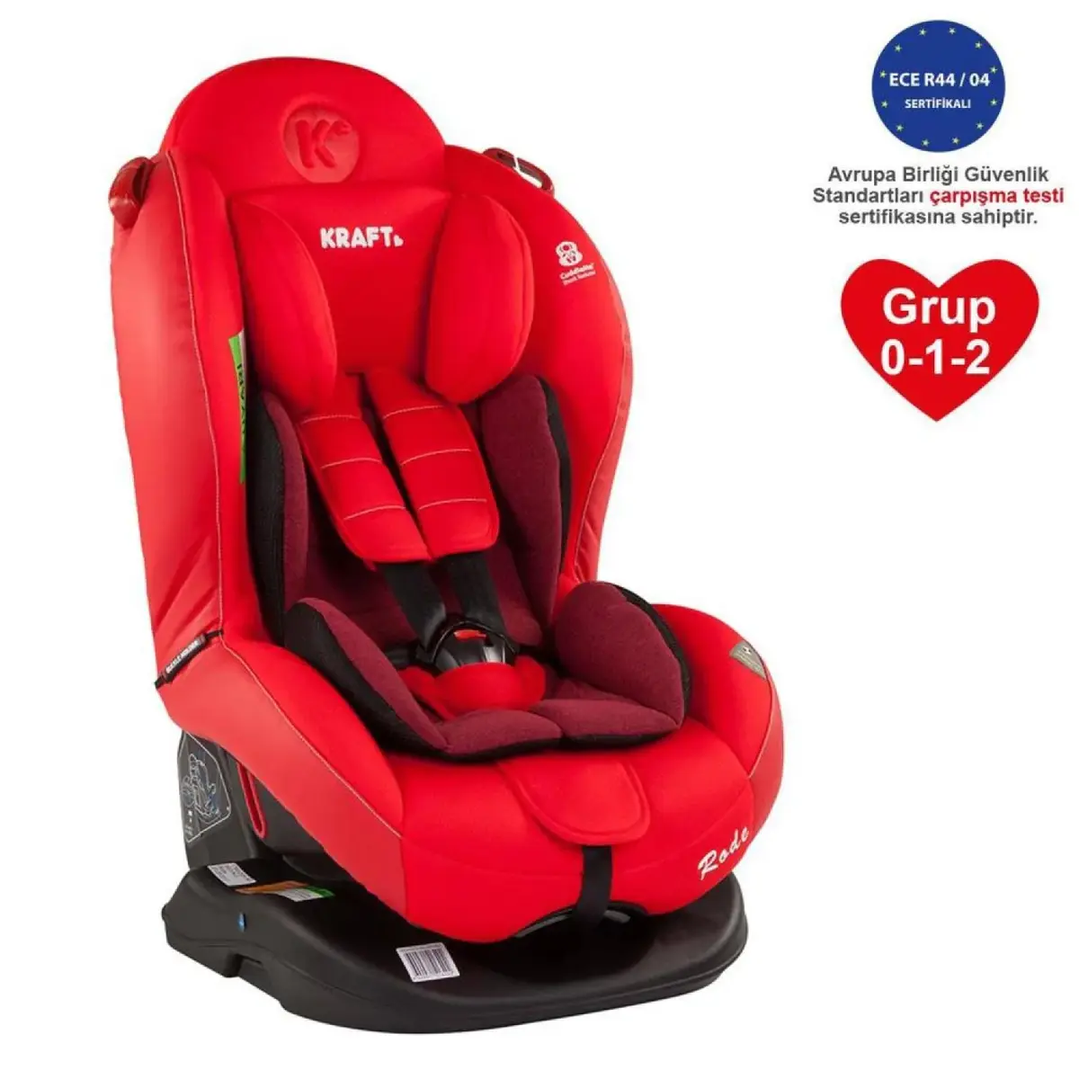 Kraft Rode Oto Koltuğu 9-25 Kg Red
