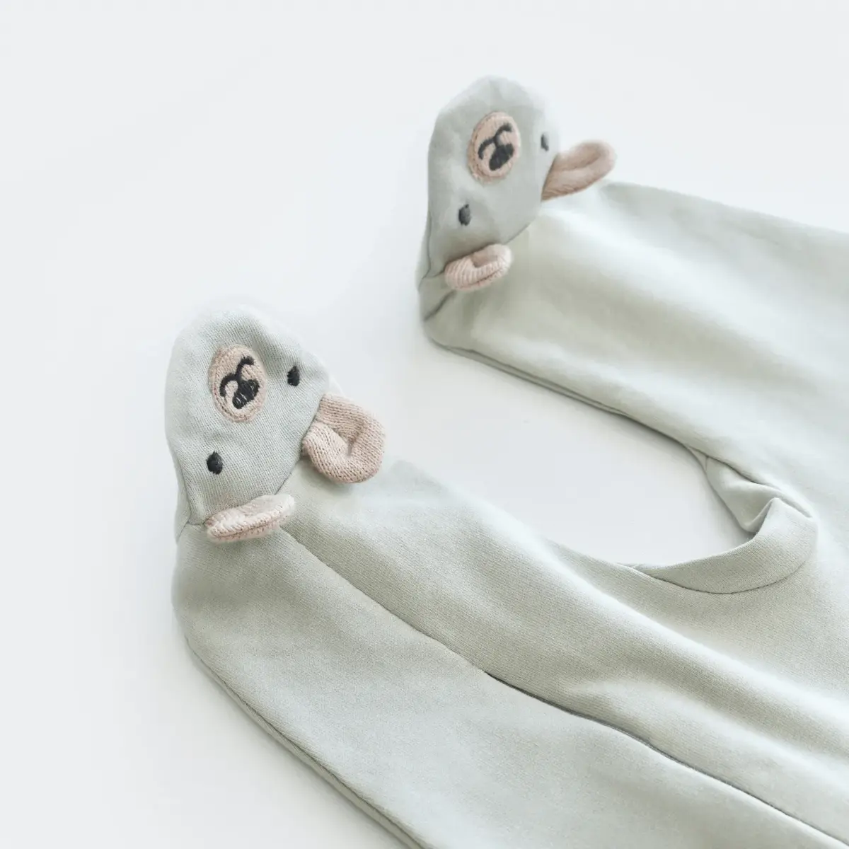 Bibaby Organik Tulum Hug Me Bear Yeşil