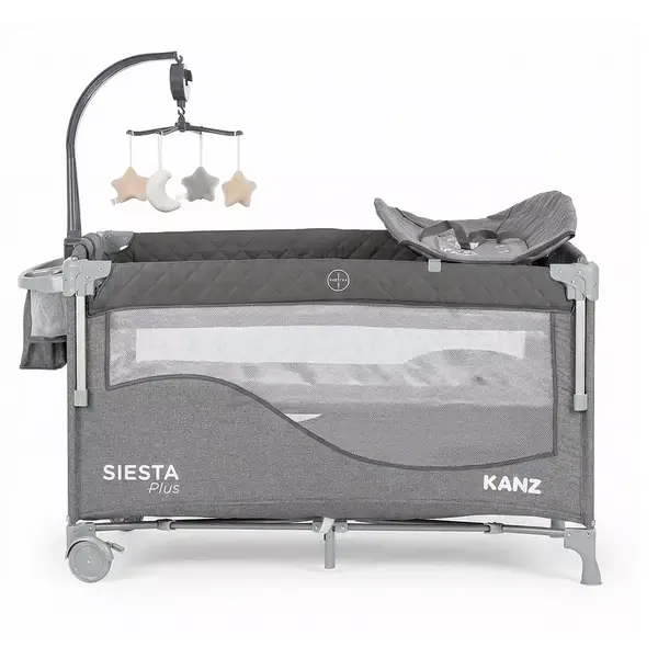 Kanz Siesta Plus Anne Yanı Oyun Parkı 70x120 cm Füme