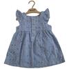 Bibaby Organik Elbise Natural Daisy İndigo