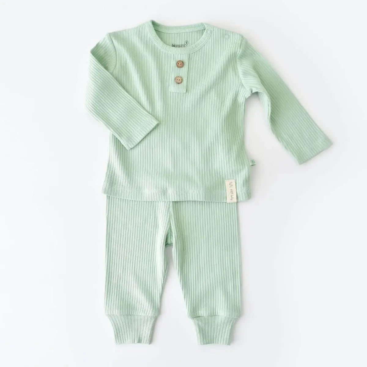Bibaby Organik 2li Takım Soft Modal Yeşil Bibaby Organik 2li Takım Soft Modal Yeşil