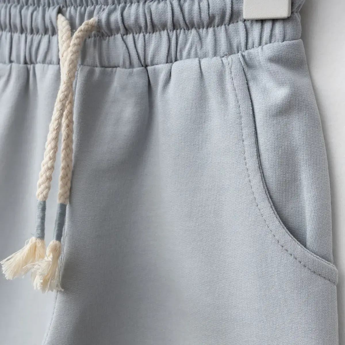 Bebolly Eşofman Altı Smile Baskılı Boyalı Gri