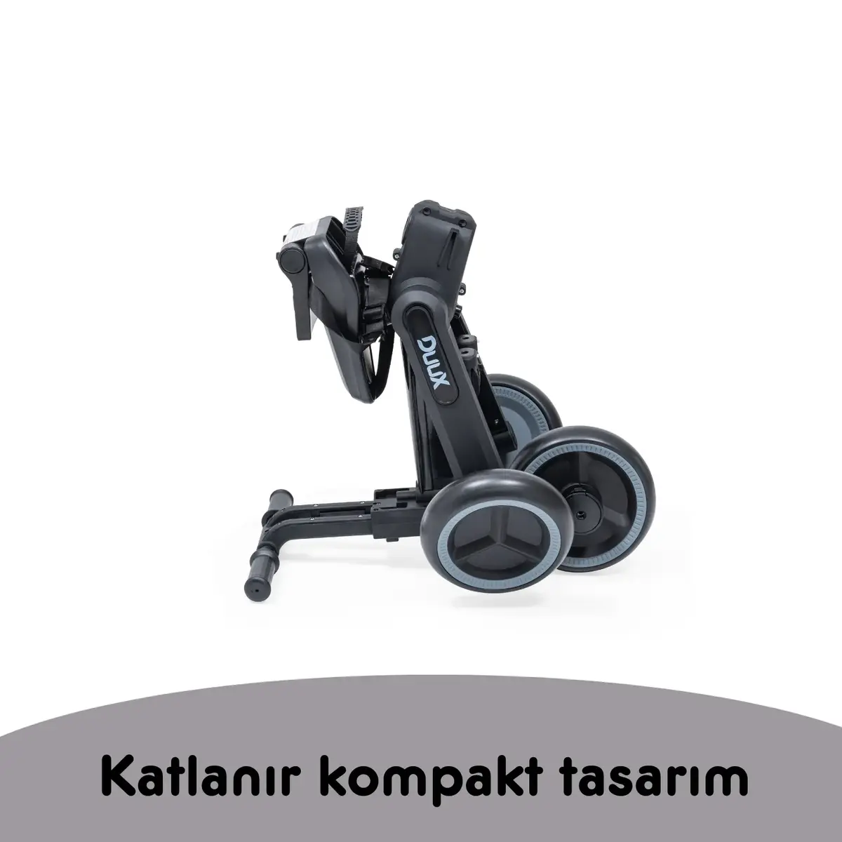 Duux Trike D56 7 in 1 Üç Tekerlekli Bisiklet Gri
