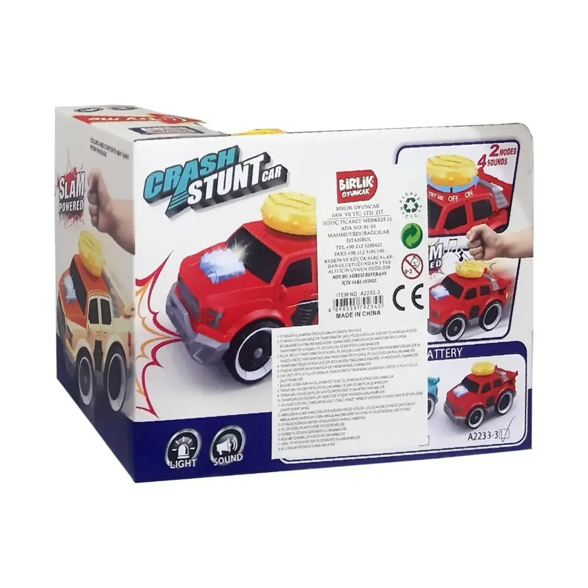 Vur Gitsin Stunt Jeep Araba Pilli 