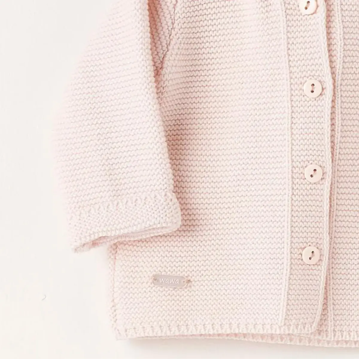 Andy Wawa Ceket Triko Basic  Pembe