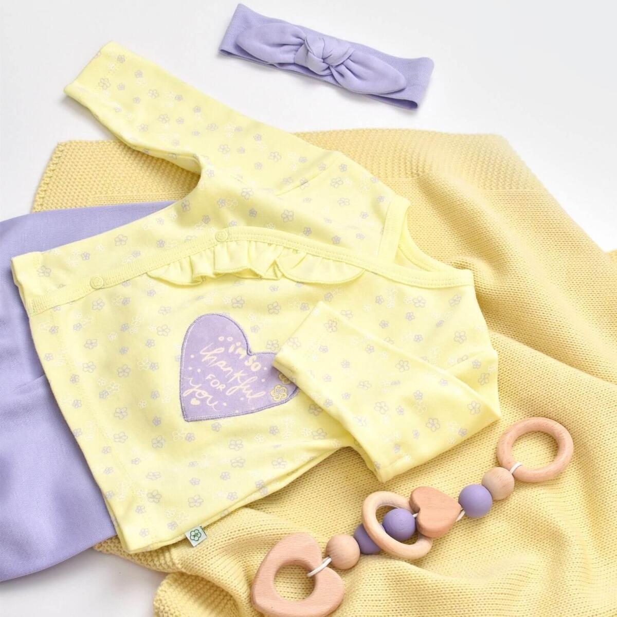 Bibaby Hastane Çıkışı 5li Organik Love You Lavender