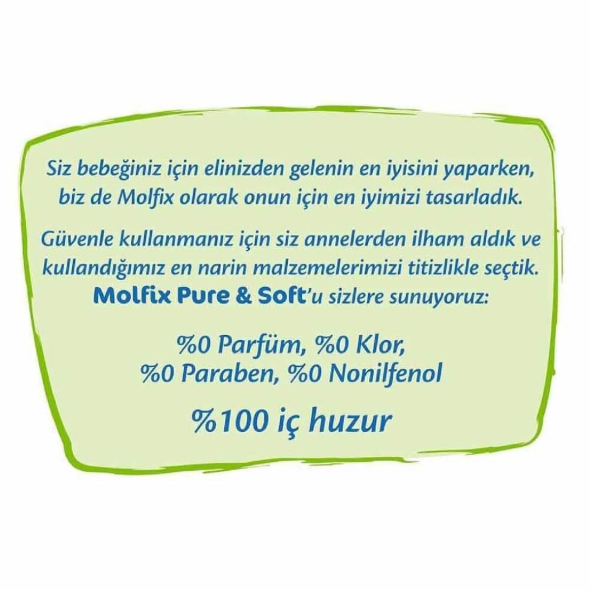 Molfix Pure&Soft Bebek Bezi 5 Beden Junior 44lü Süper Fırsat Paketi