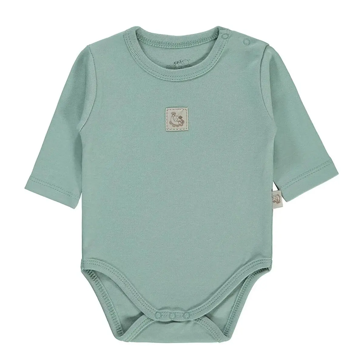 Mini Damla Body Uzun Kol Armalı Yeşil Mini Damla Body Uzun Kol Armalı Yeşil