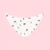 Bibaby Organik Fular Önlük 2li Little Love Rose Dry