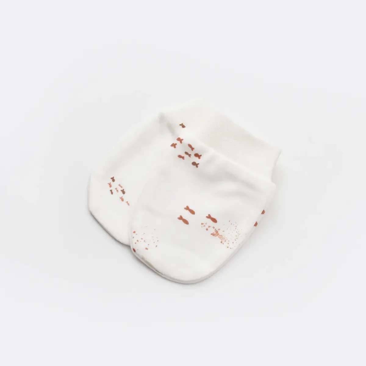 Bibaby Organik Eldiven 2li Magic Starfish Latte