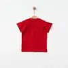 Bebolly T-shirt Happy Baskılı Kırmızı