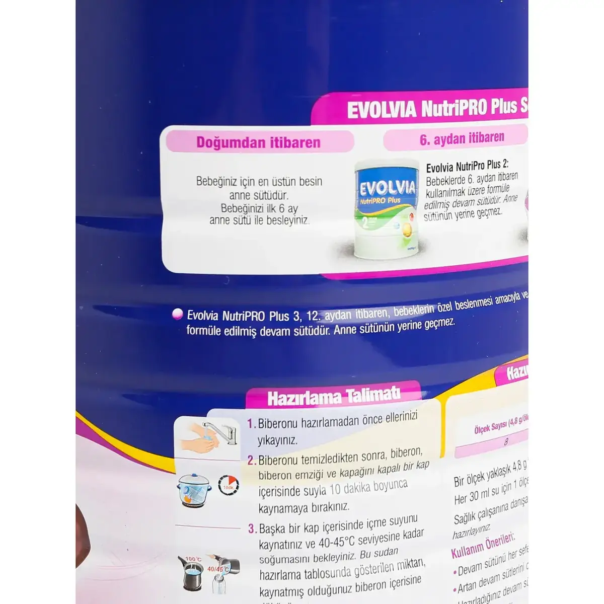 Evolvia Nutripro Plus 3 Devam Sütü 1000 Gr