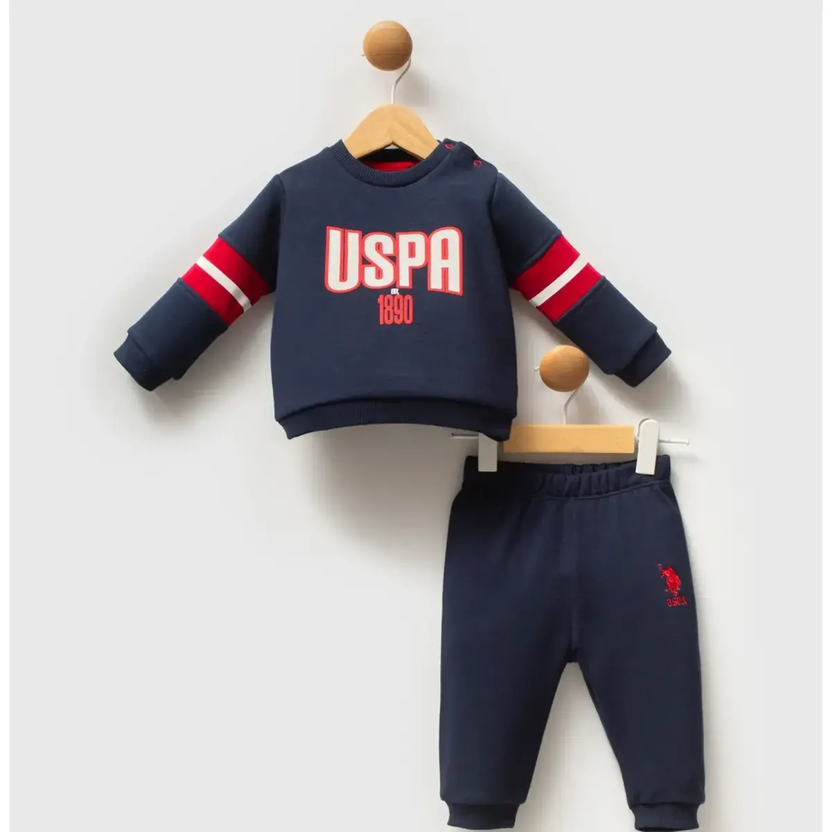 U.S. Polo 2li Takım Lacivert - Kırmızı