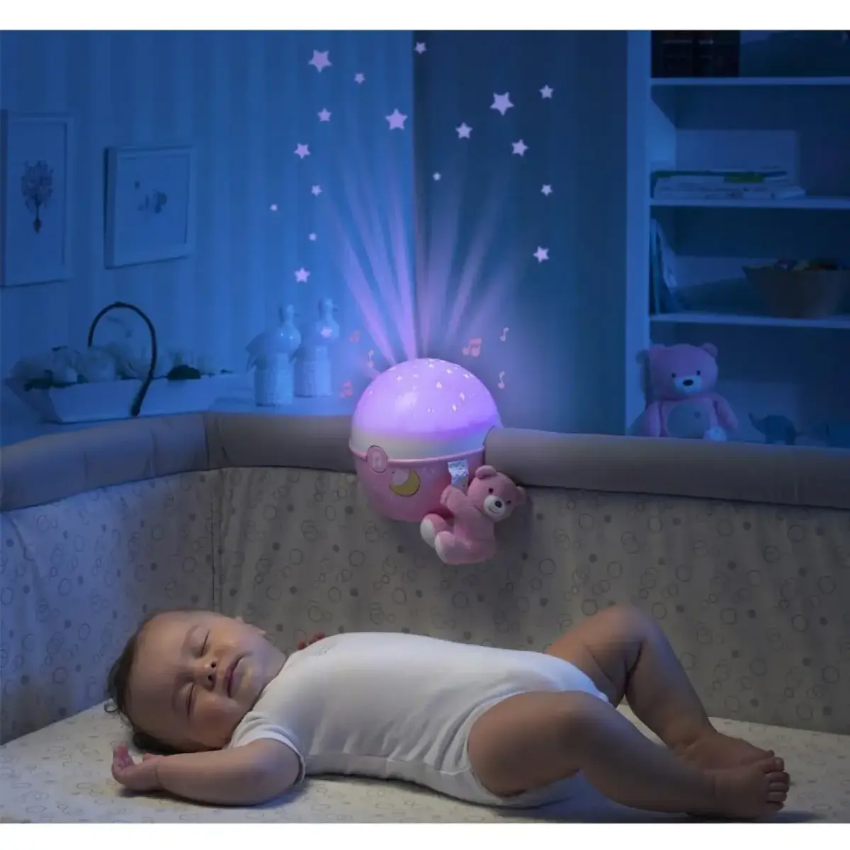 Chicco Next to Stars Beşik Projektörü Pembe