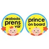 Babyjem Arabada Prens Var Mavi