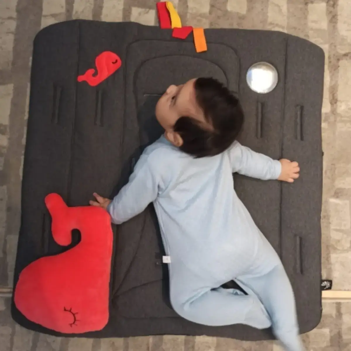 Ubeybi Bebek Seyahat ve Oyun Matı 6in1