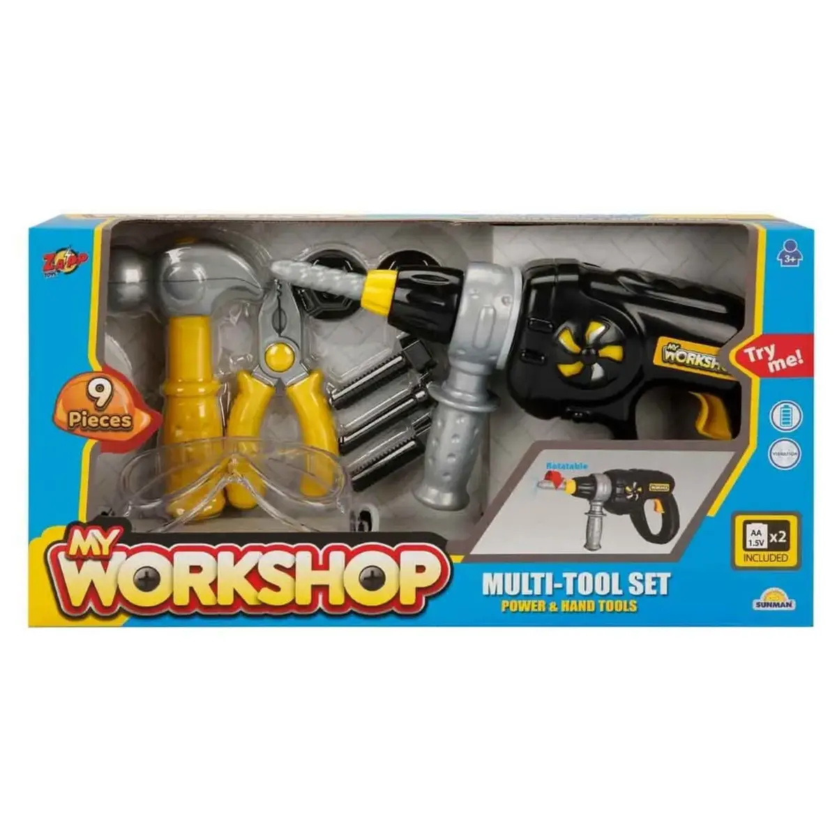 Zapp Toys My Workshop Matkaplı Tamir Seti 9 Parça