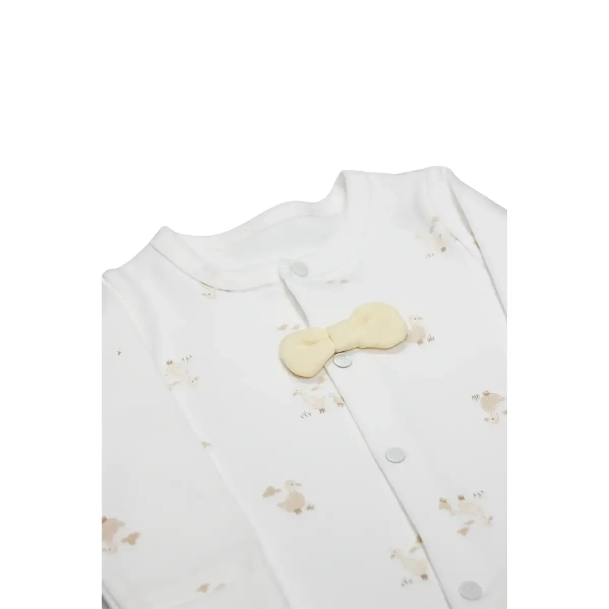 Bistyle Tulum Welcome Baby Duck Sarı - Ekru