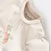 Bibaby Organik 2li Takım Şortlu Summer Fruit Light Cream - Caramel