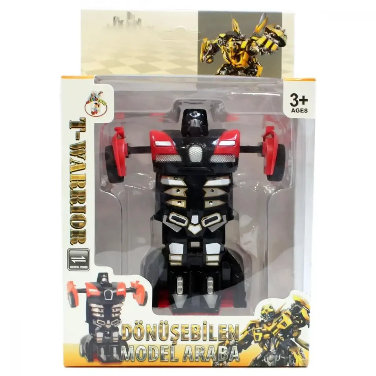 Kutulu Dönüşen Robot Araba