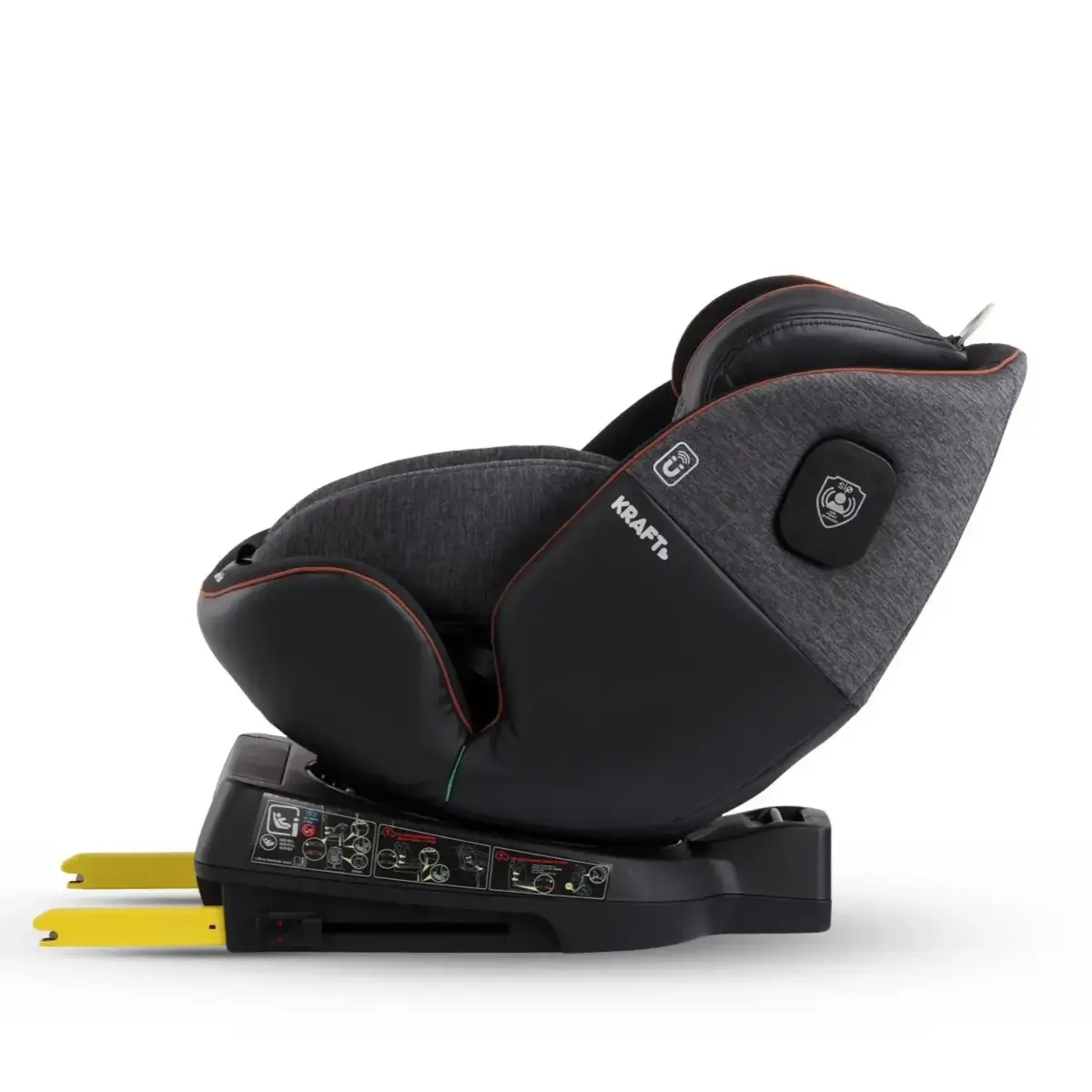 Kraft Galler I-Size Oto Koltuğu 0-36 Kg Black