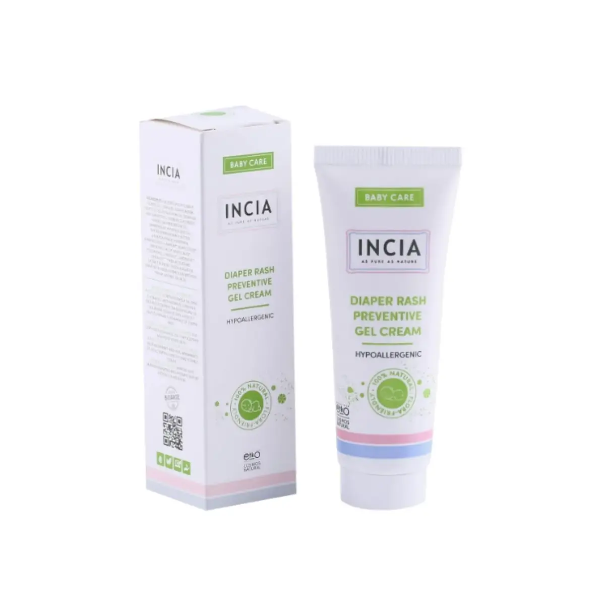 Incia Doğal Pişik Önleyici Jel Krem 60 ml