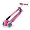 Globber Go Up Deluxe Işıklı Scooter Pembe