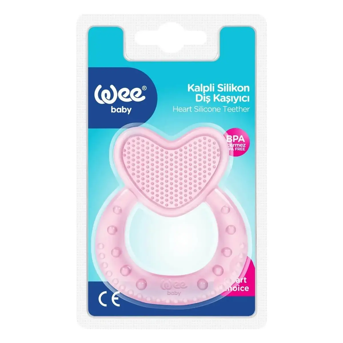 Wee Baby Kalpli Silikon Diş Kaşıyıcı