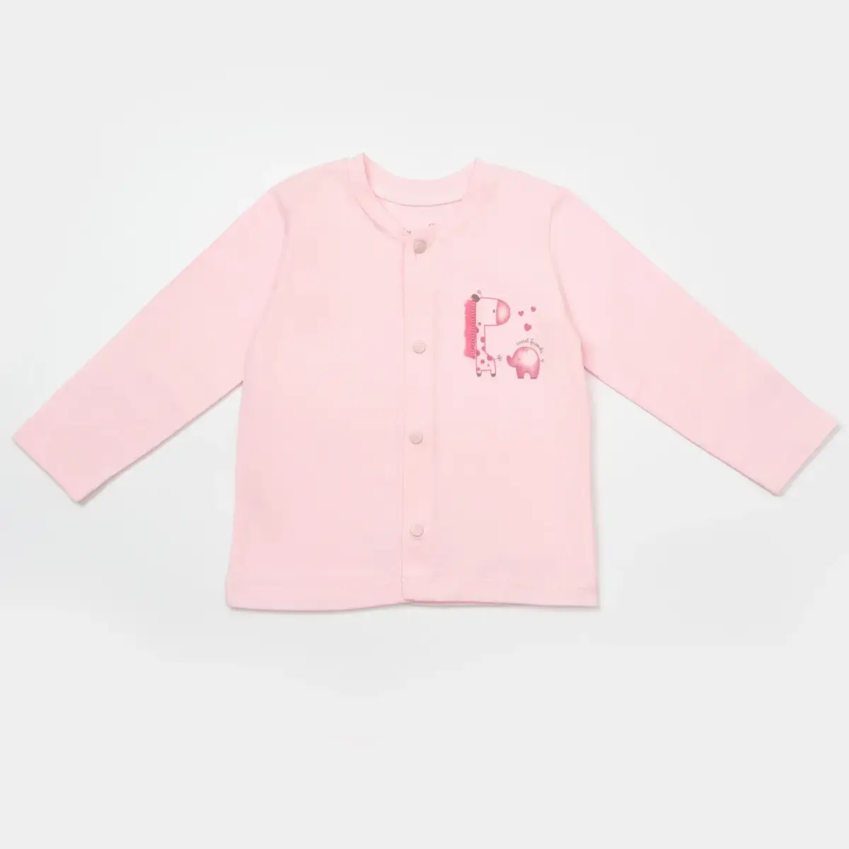 Bibaby Pijama Takımı Sweet Friends Pembe