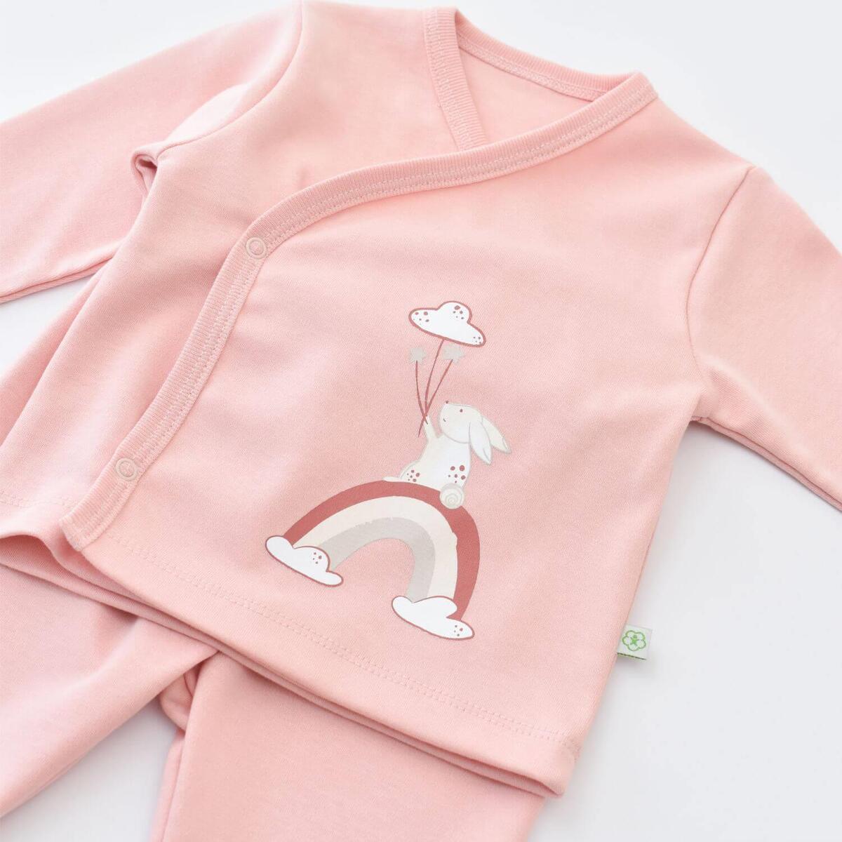 Bibaby Organik Hastane Çıkışı 5li Live Color Rabbit Somon