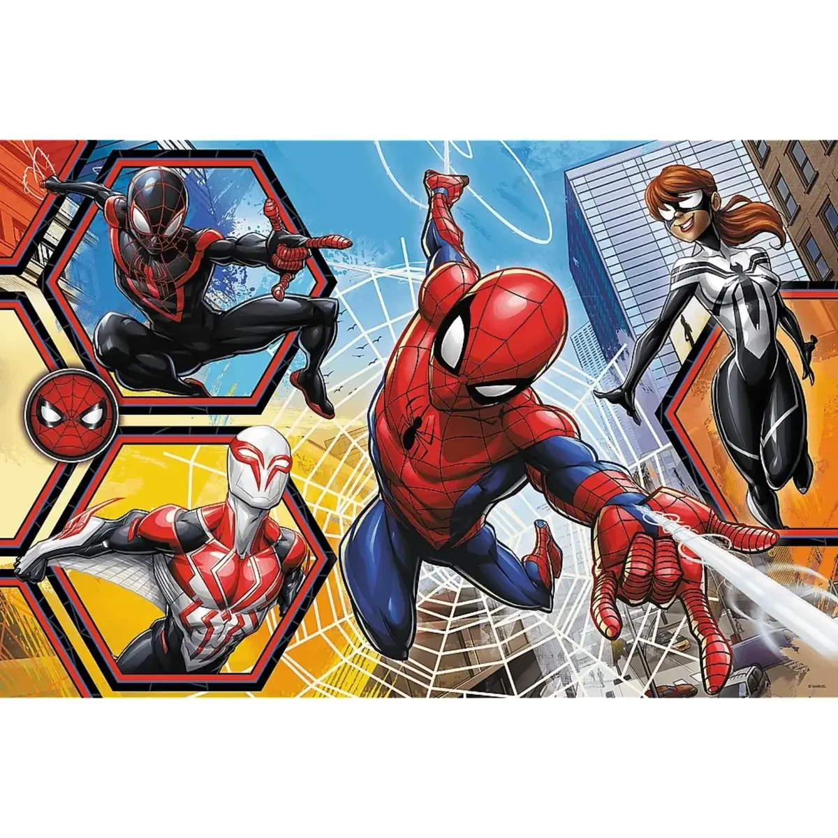 Trefl 24 Parça Puzzle Süper Maxi Spiderman