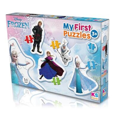 Ks Games Frozen MyFirst Cut Out Puzzles 4in1