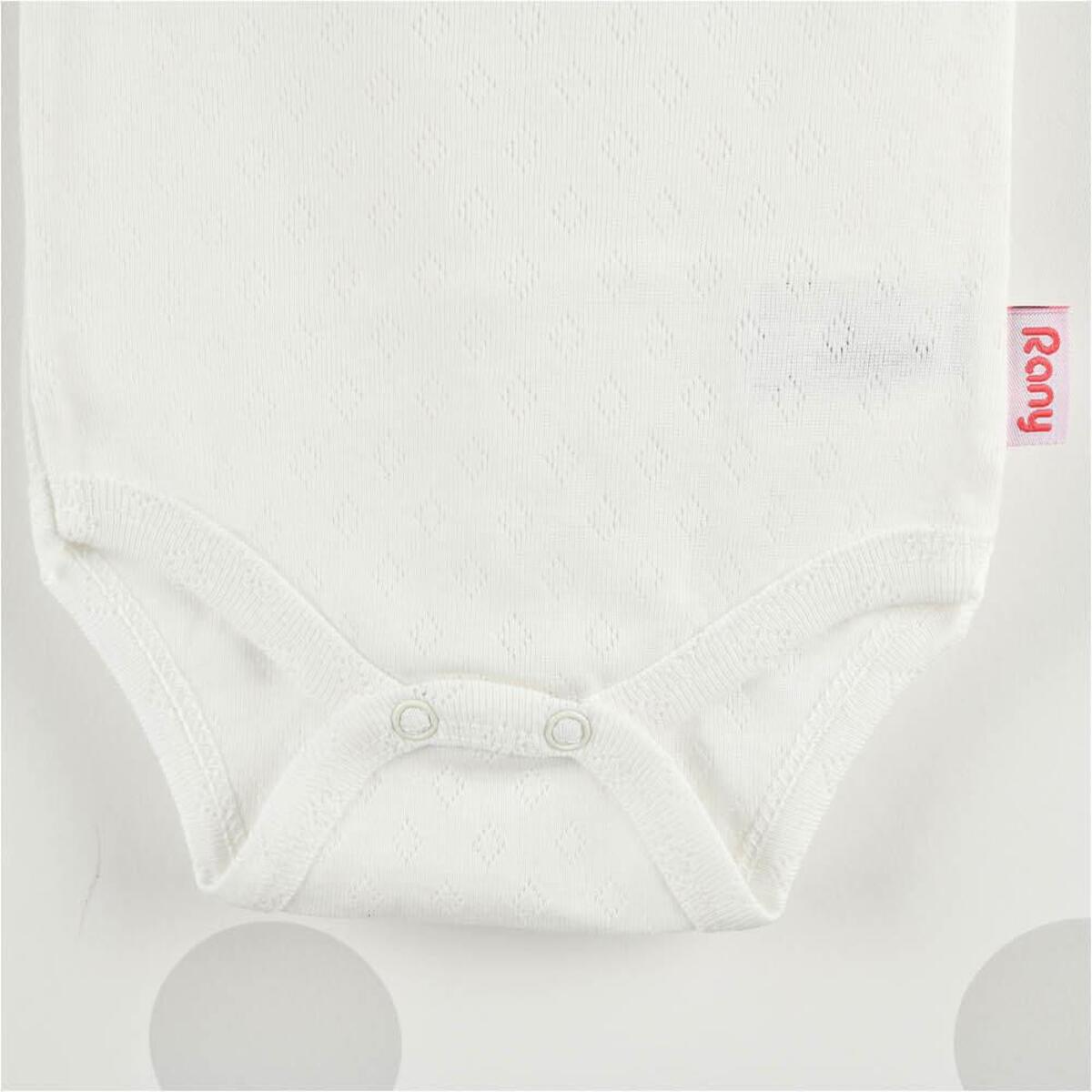 Rany Baby Kids Atlet Body Jakarlı Bebek Beyaz