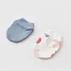 Bibaby Organik Eldiven 2li Wild Flowers Spring Blue