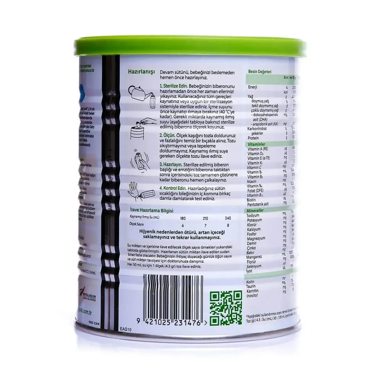 Golden Goat 2 Keçi Devam Sütü 400 gr