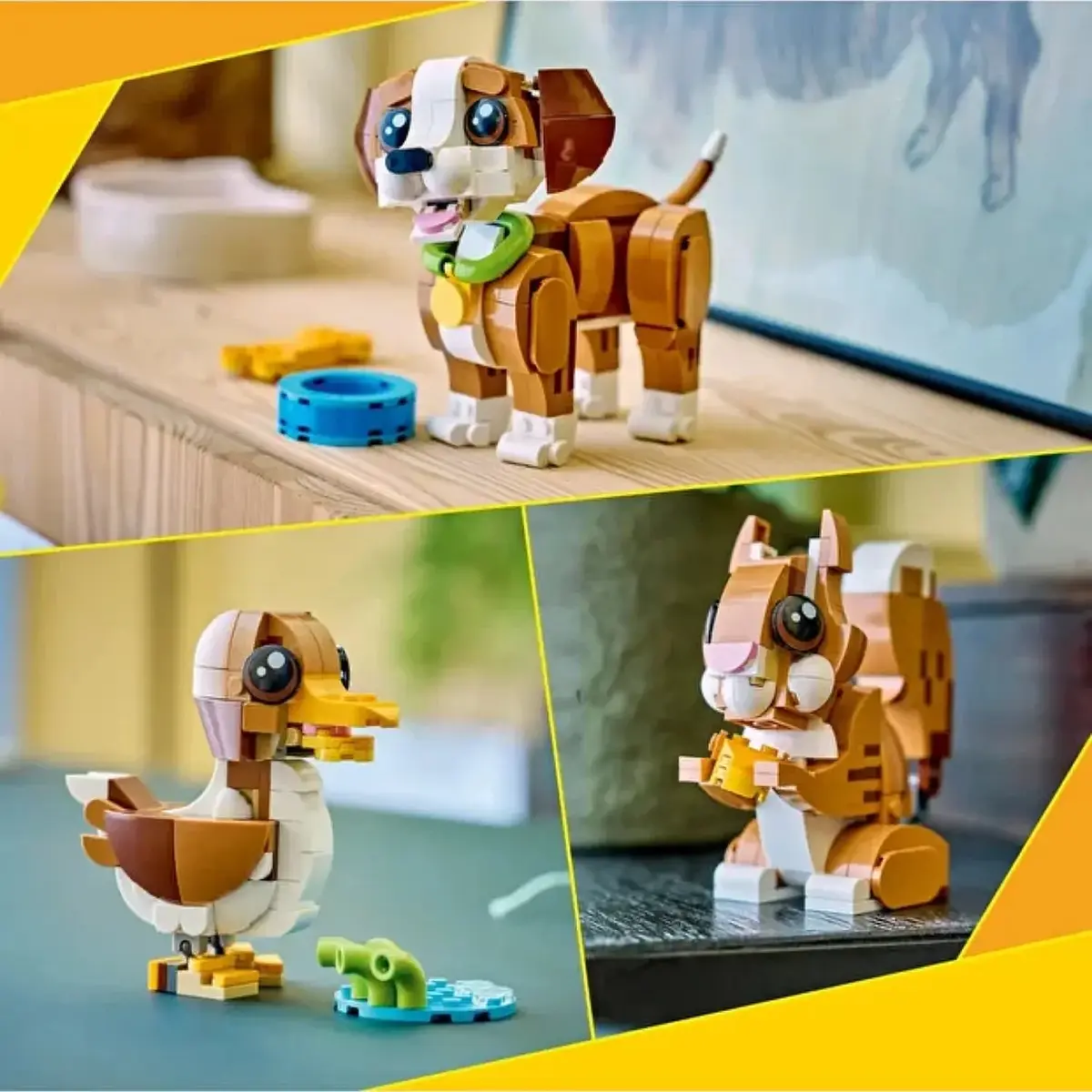 LEGO Creator 3’ü 1 Arada Sevimli Hayvanlar: Oyunbaz Yavru Köpek 31382