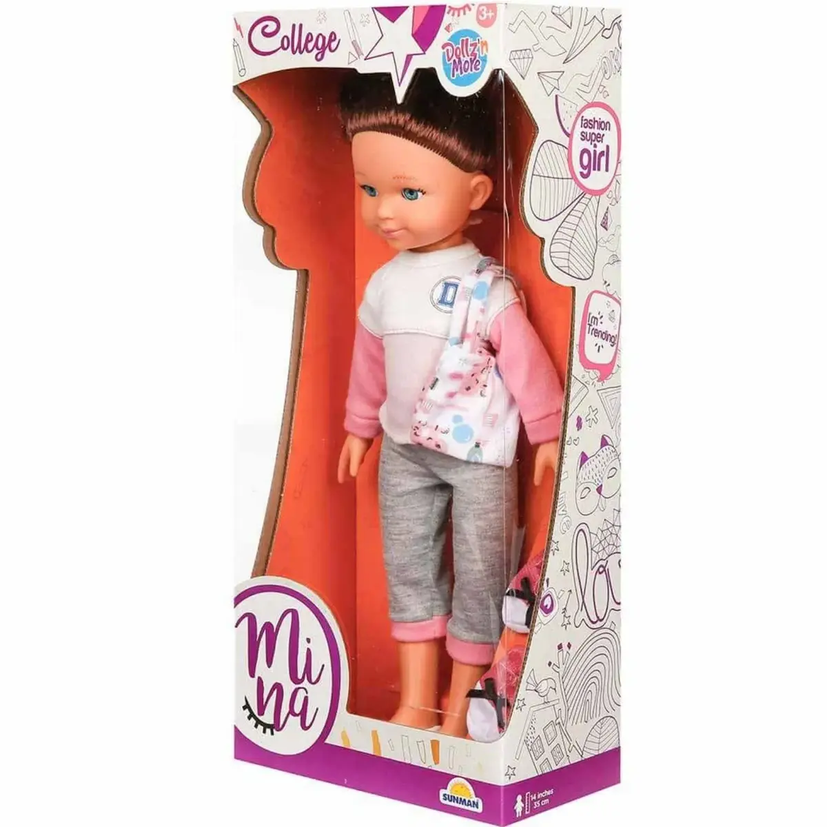 Mina College Bebek 35 cm