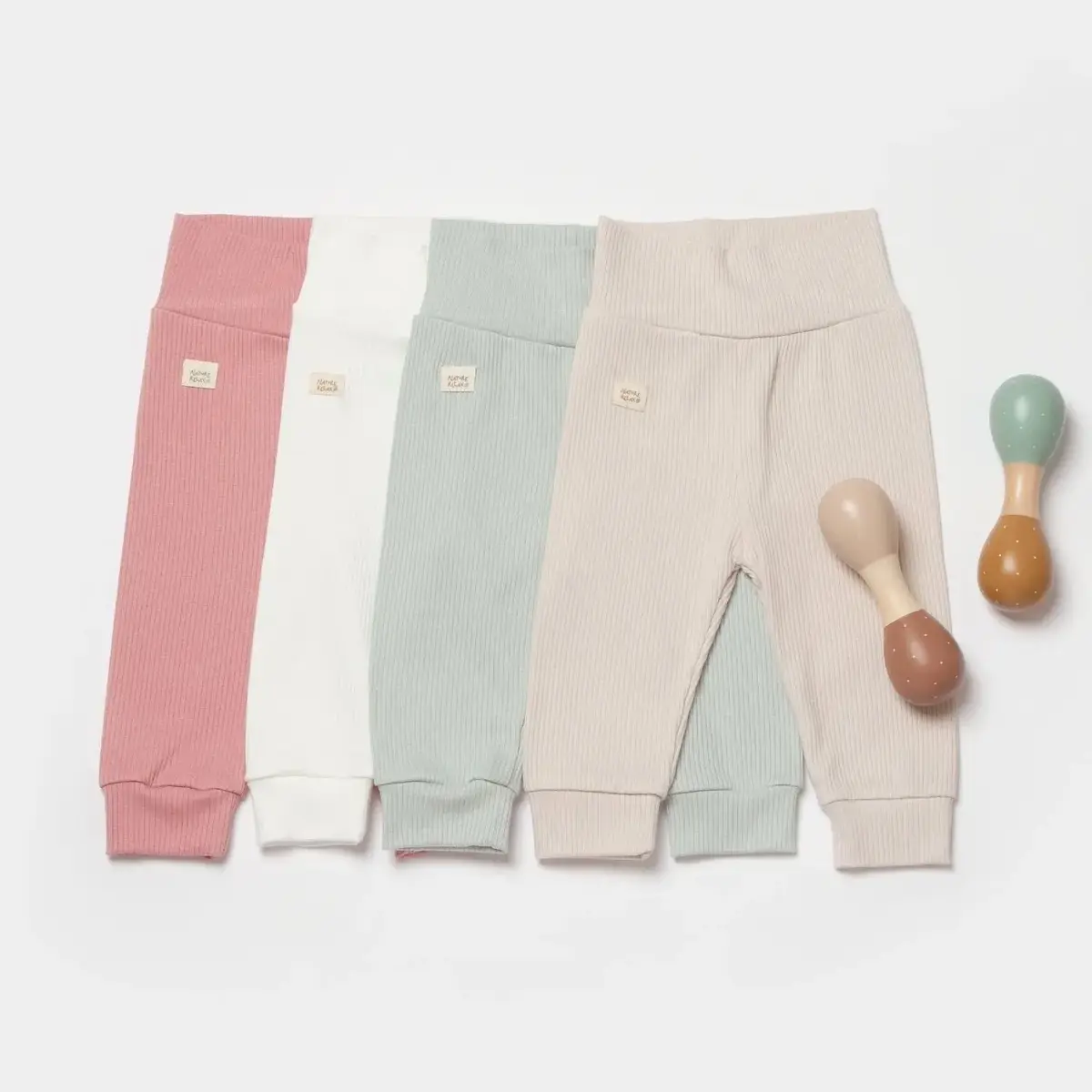 Bibaby Organik Pantolon Modal Nature Relax Mercan