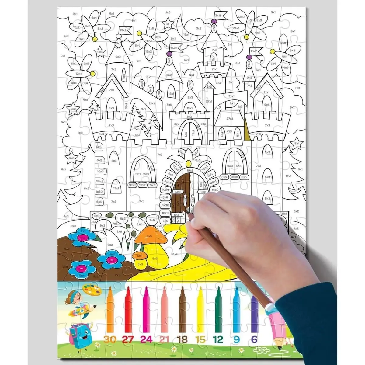 Art Kids Çöz Boya Bölme