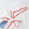 Bibaby Organik Bornoz Takımı Wild Flowers Coral