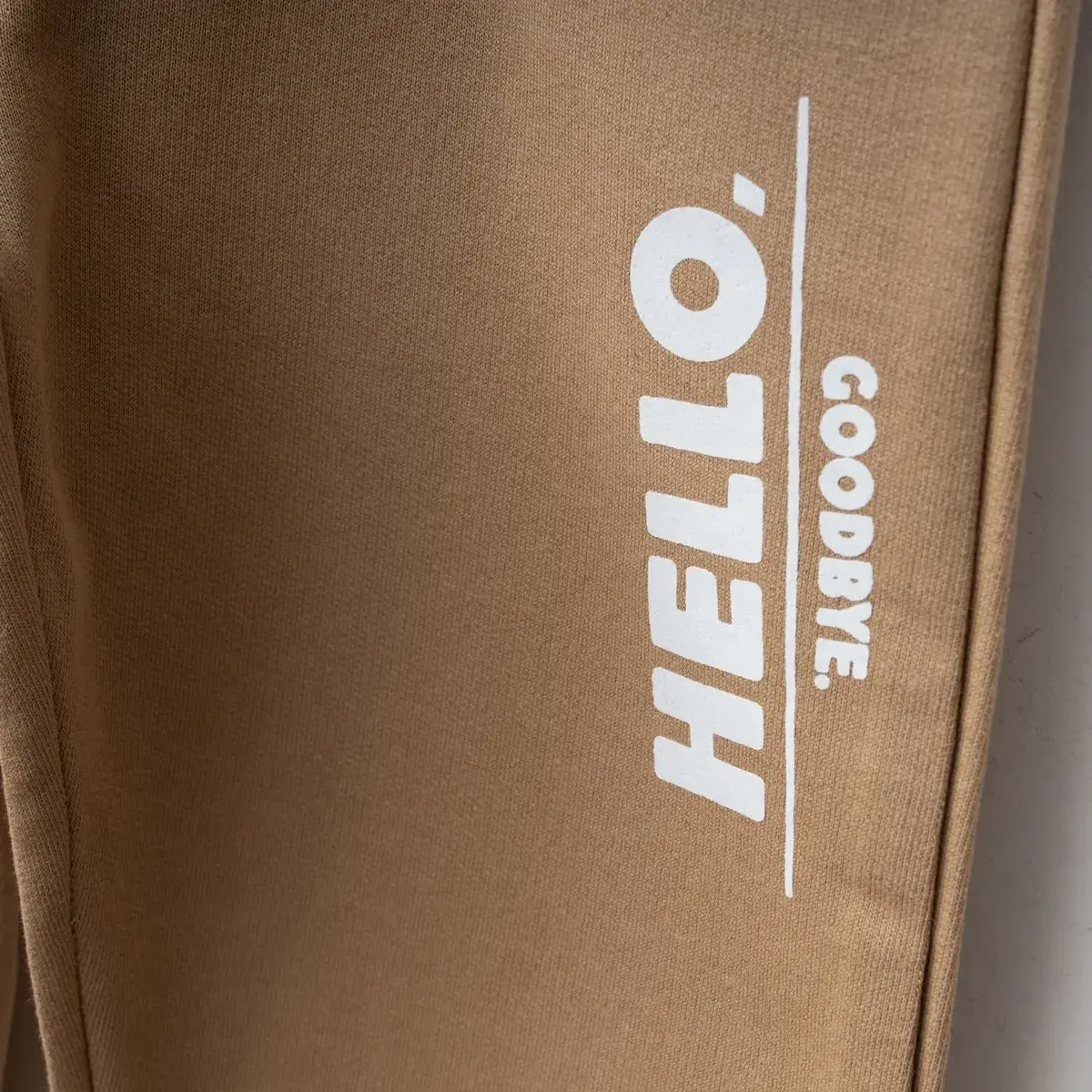 Bebolly 2li Takım Hello Baskılı Sütlü Kahve