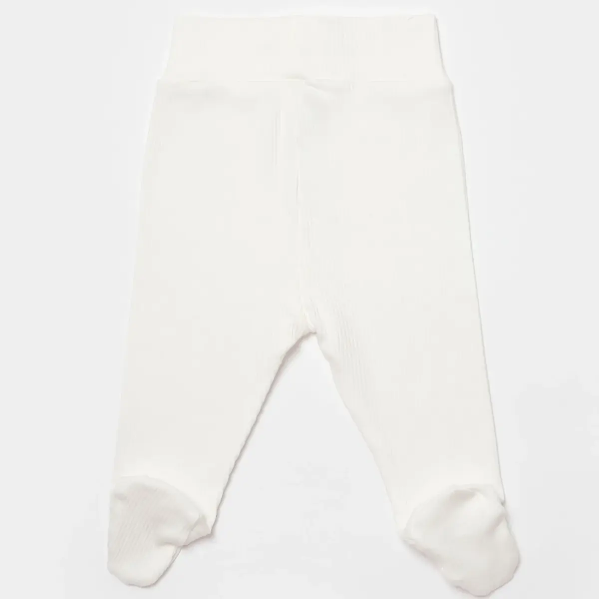 Bibaby Organik Pantolon Patikli Modal Nature Relax Ekru