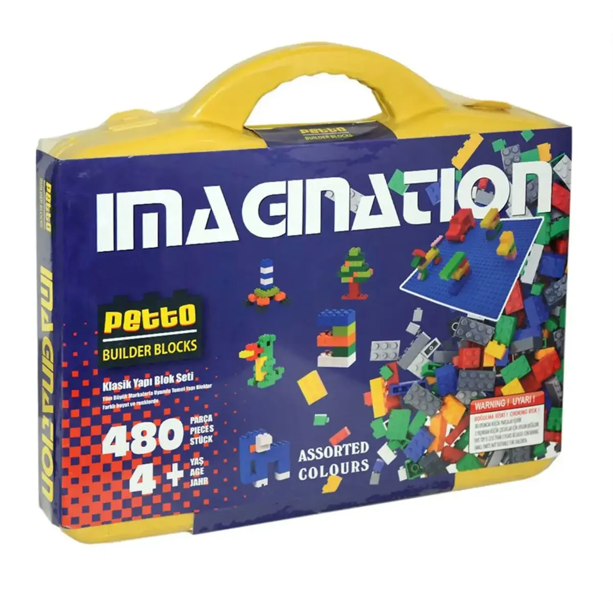 Petto Builder Blocks 360 Parça+1 Taban