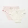 Natuline Organik Slip Likralı Spring Bird 2li Pembe - Ekru