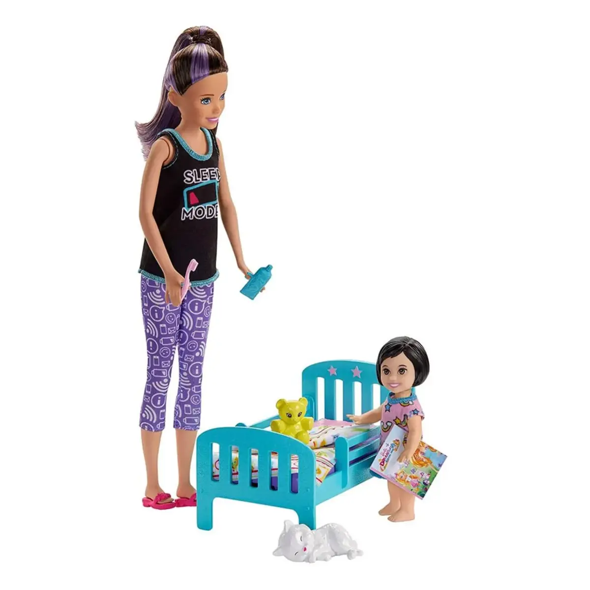 Barbie Bebek Bakıcısı Bebeği ve Aksesuarları Oyun Seti