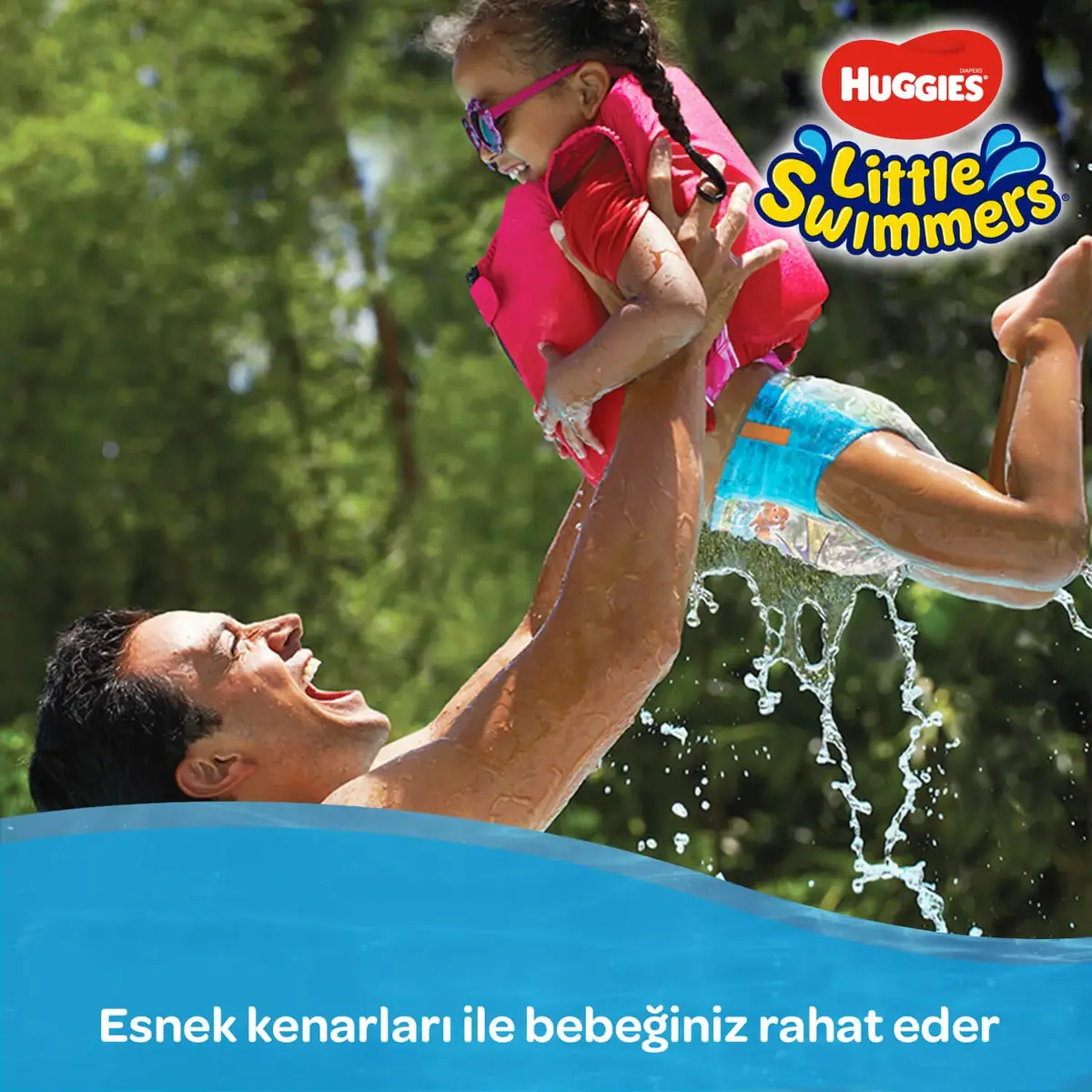Huggies Little Swimmers Mayo Bebek Bezi Small 7-15 Kg 