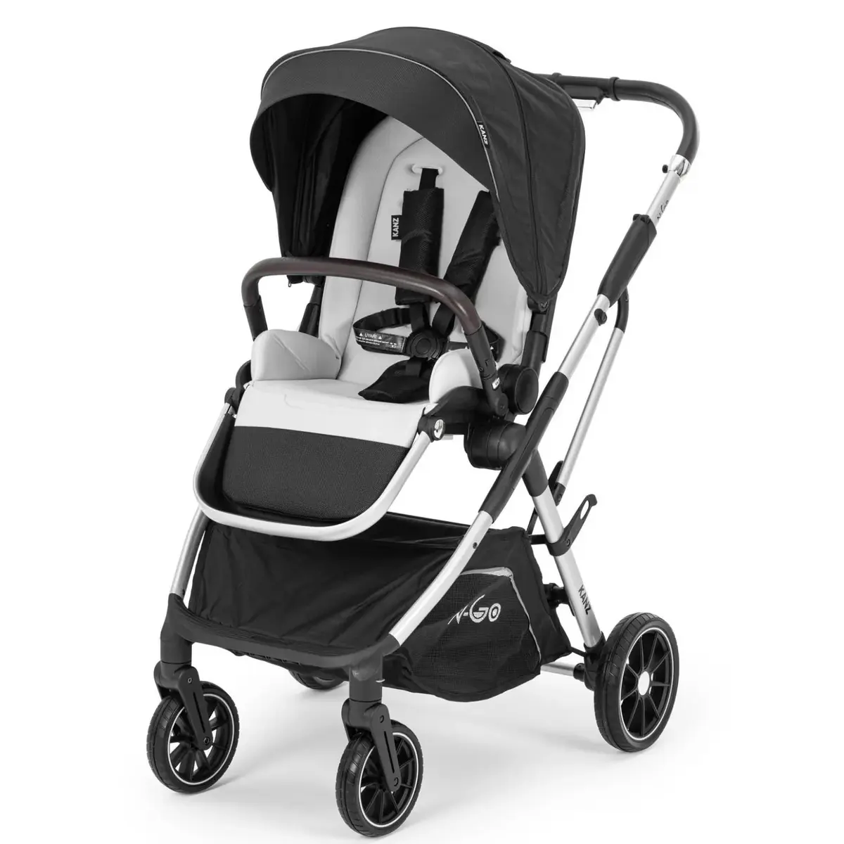 Kanz N-Go Travel Sistem Bebek Arabası Siyah